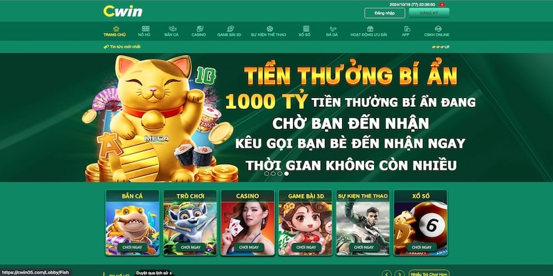 Giới thiệu một cách tổng quan về sân chơi Cwin